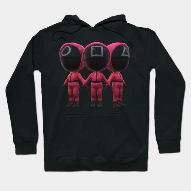 Squid Game 3D Hoodie by Randomart